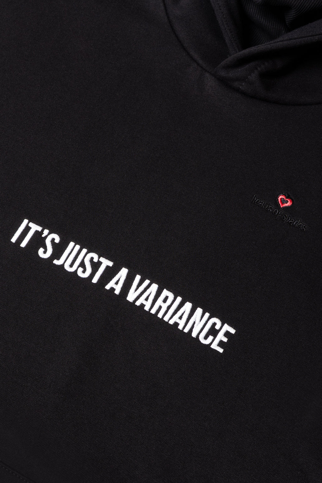 HOS Hoodie with Neck Guard black poker hoodie