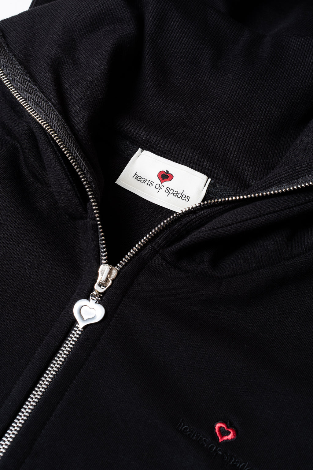 HOS Full-Zip Hoodie poker hoodie with neck guard zip design