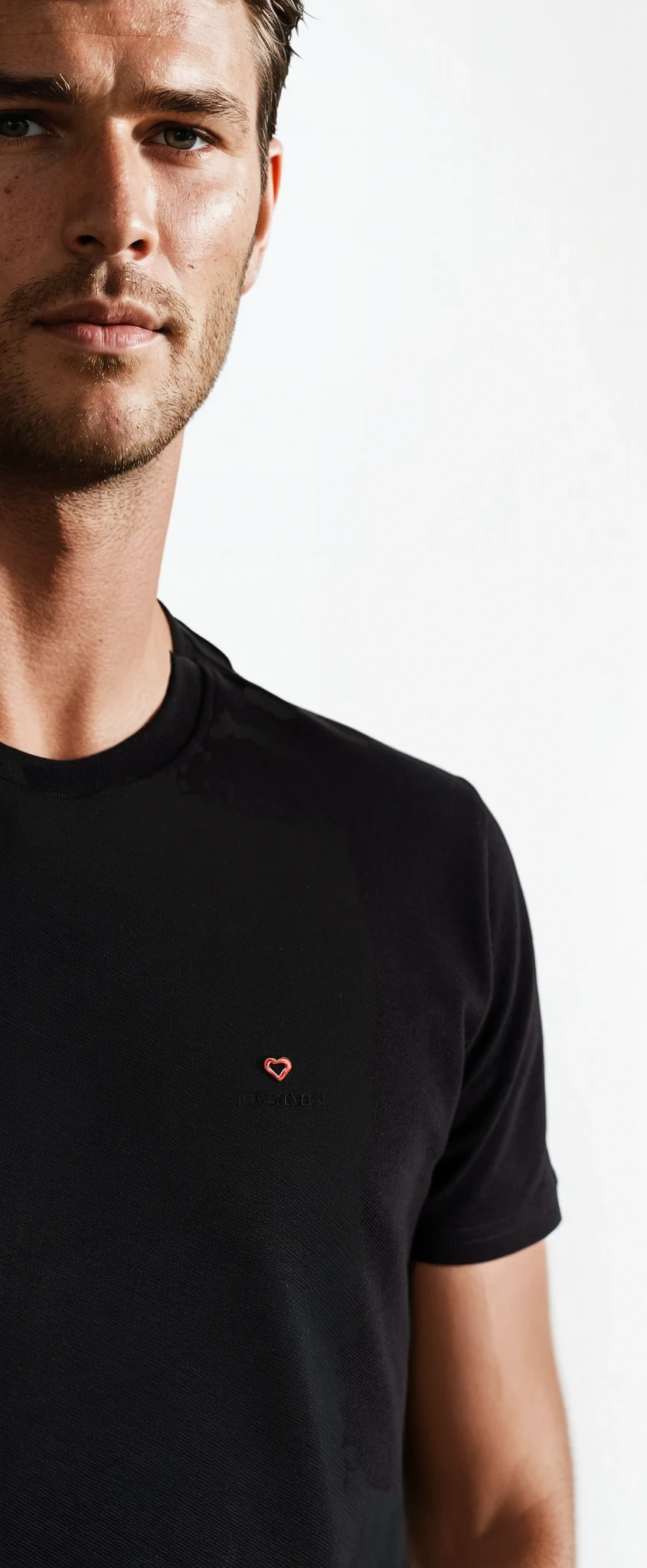 HOS T-Shirt premium poker apparel white cotton tee shirt